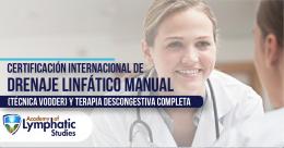 Certificación en Drenaje Linfático Manual (Técnica Vodder) y Terapia Descongestiva Completa